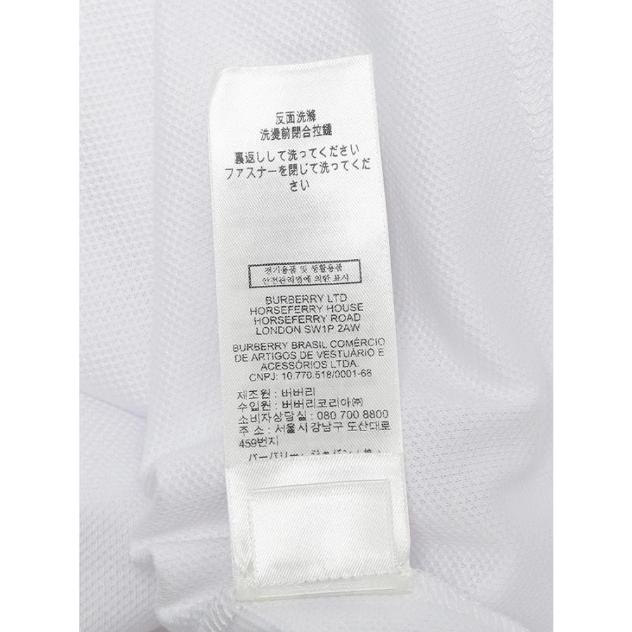 バーバリー BURBERRY コットン 衿チェック 半袖 ポロシャツ メンズ BB8071621の画像