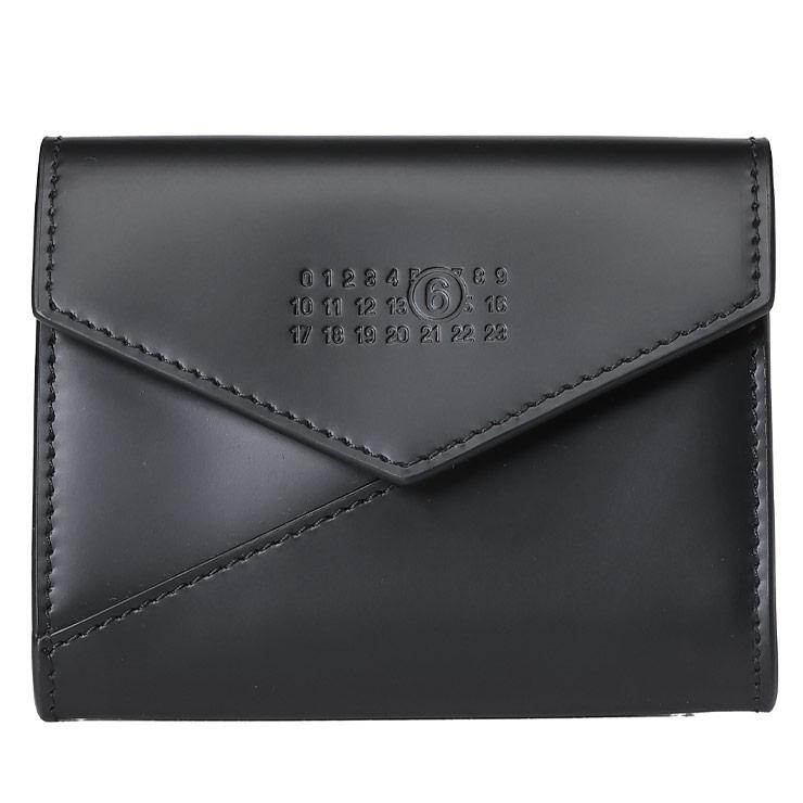 エムエムシックス メゾン マルジェラ MM6 Maison Margiela ウォレット レディース レザー ポケット 財布 MM6UI0010P7183 ブランド 財布 誕生日 プレゼントの画像
