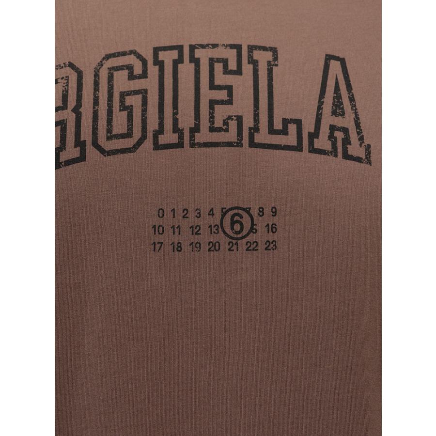MM6/MaisonMargiela  6バーシティパッチロゴTシャツ MM6 エムエムシックス メゾン マルジェラ Maison Margiela バーシティ