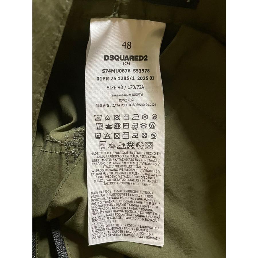 ディースクエアード DSQUARED2 カーゴ ショートパンツ メンズ ロゴプリント ポケット D2MU00876S53578の画像