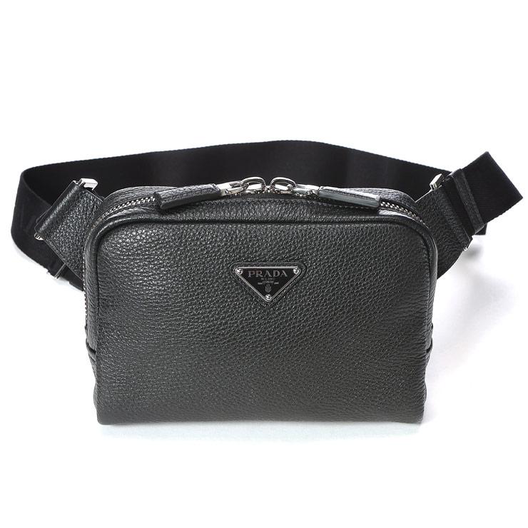 PRADA（プラダ） ヴィッテロダイノレザー ショルダーバッグ メンズ