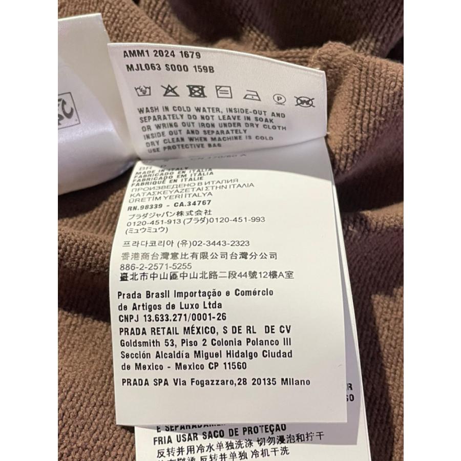 miu miu（ミュウミュウ） パーカー レディース 胸ロゴ フルジップ