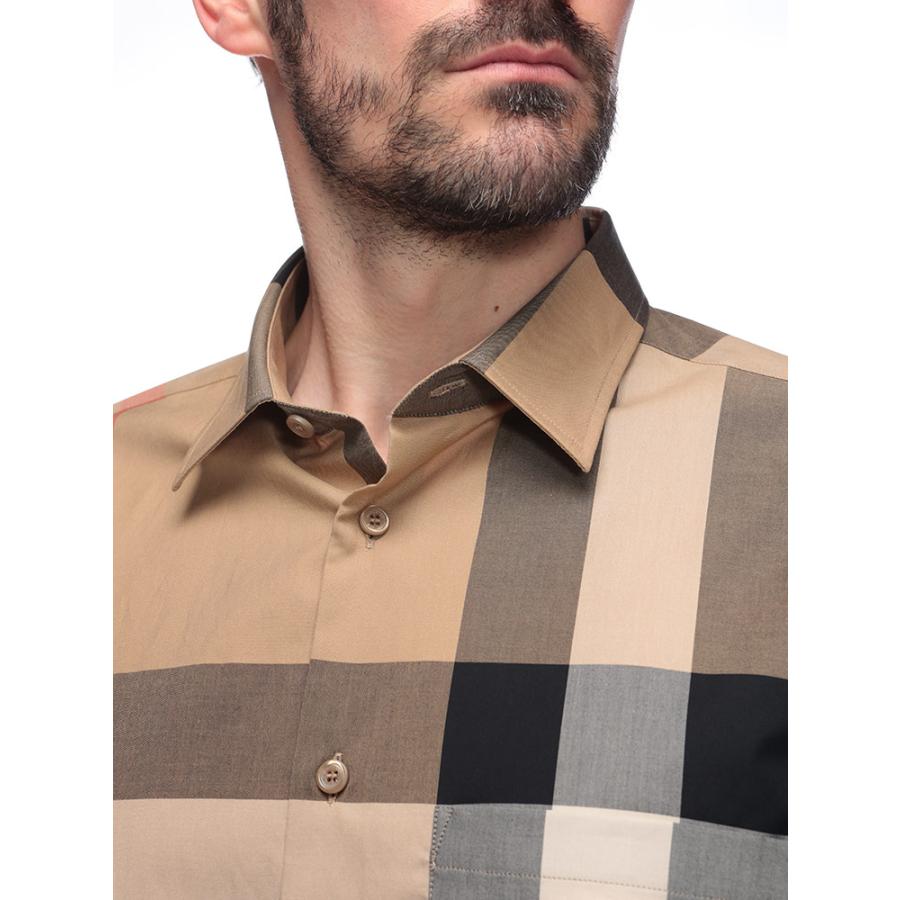 BURBERRY チェック柄長袖シャツ 8Y 126 注文 BURBERRY（バーバリー
