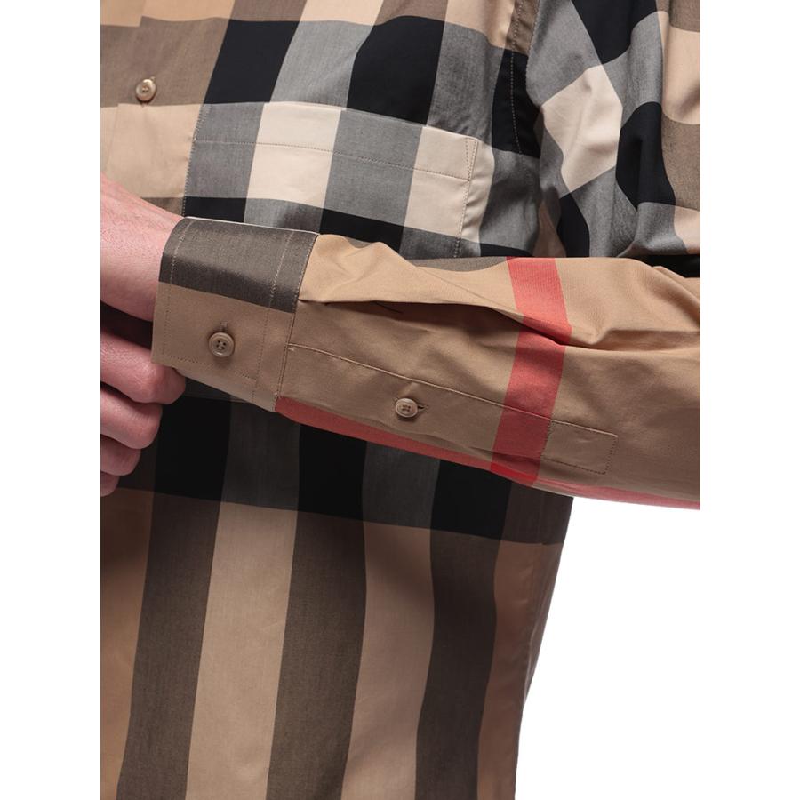 BURBERRY（バーバリー） 綿100％ チェック柄 長袖 シャツ メンズ