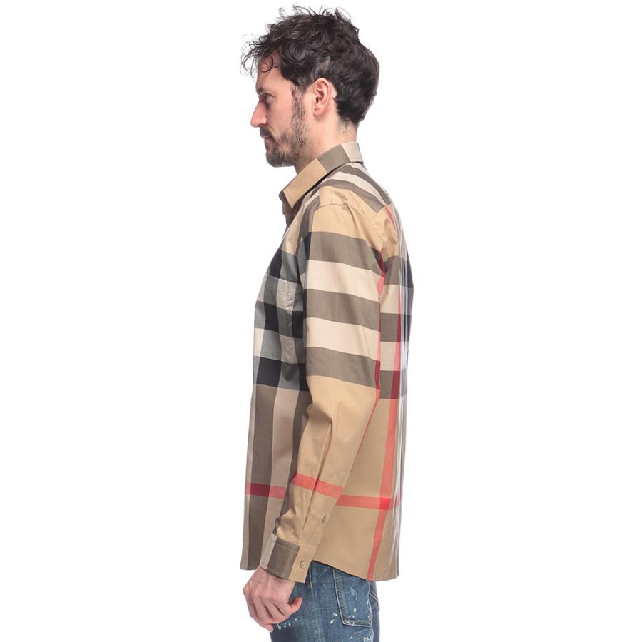 BURBERRY（バーバリー） 綿100％ チェック柄 長袖 シャツ メンズ