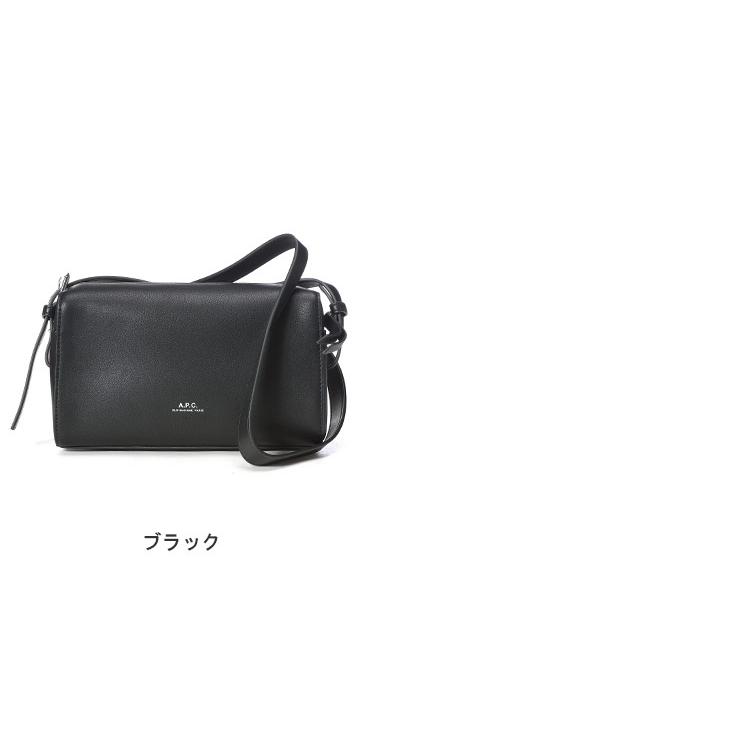 A.P.C ケープ ブラック サイズS A.P.C.（アーペーセー） A.P.C 合成皮革 ショルダーバッグ カメラ