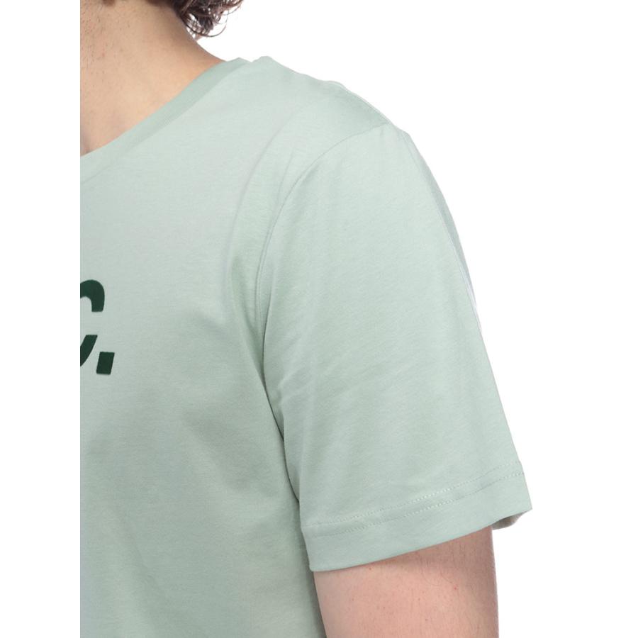 A.P.C.（アーペーセー） フロッキー ロゴ クルーネック 半袖 Tシャツ