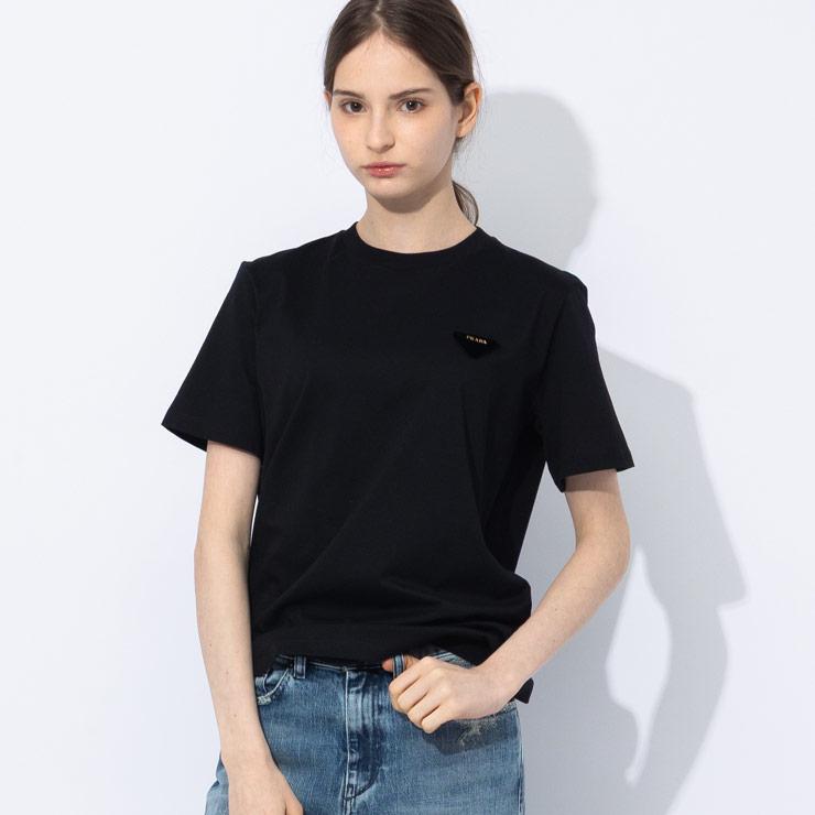 PRADA レディースTシャツ PRADA（プラダ） 半袖 Tシャツ 3546 B14LQ レディース カットソー
