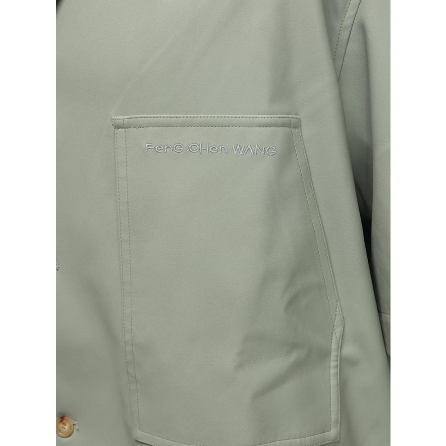 Feng Chen Wang フェンチェンワン メンズ 半袖シャツ Feng Chen Wang フェン・チェン・ワン 半袖 シャツ メンズ