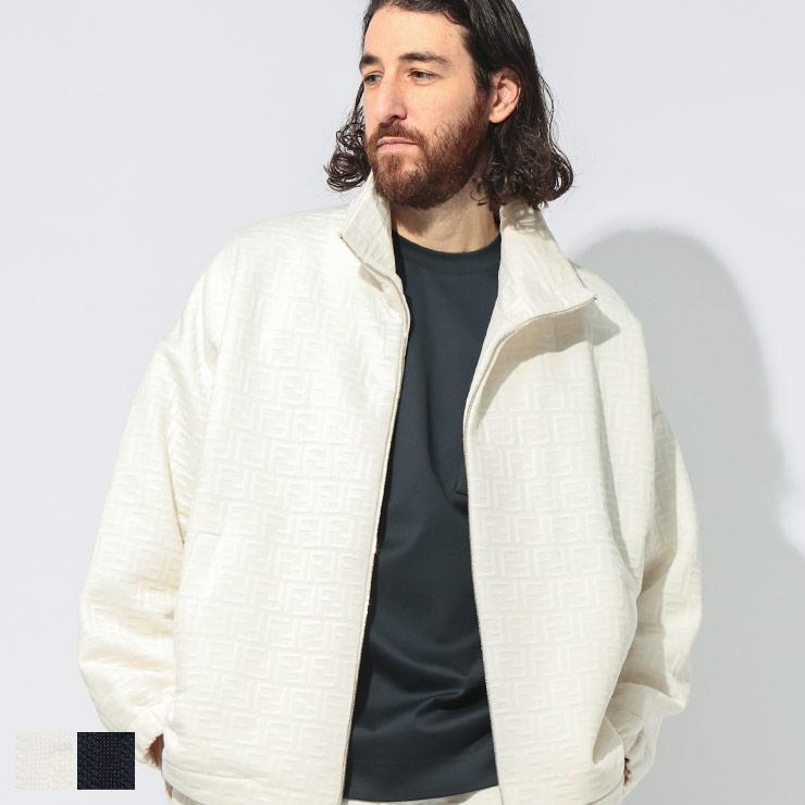 FENDI（フェンディ） ブルゾン メンズ モノグラムロゴ フルジップ