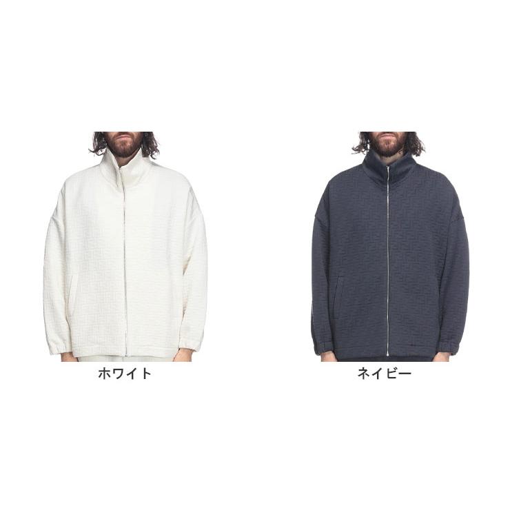 FENDI ブルゾン 新品メンズ Lｻｲｽﾞ FENDI（フェンディ） ブルゾン メンズ モノグラムロゴ フルジップ