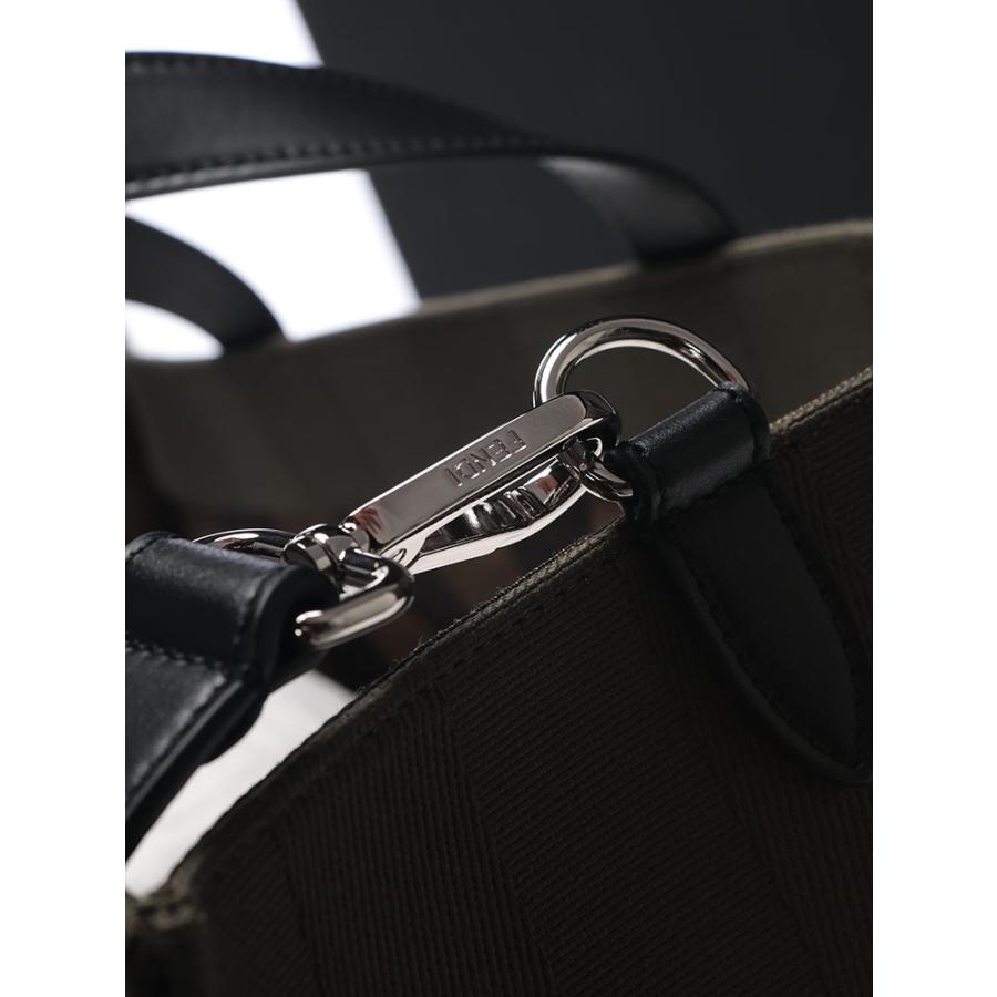 美品　フェンディ　FENDI　ペカン柄　トートバッグ　A4 大容量　7 FENDI フェンディ トートバッグ メンズ ペカンキャンバス クラブ