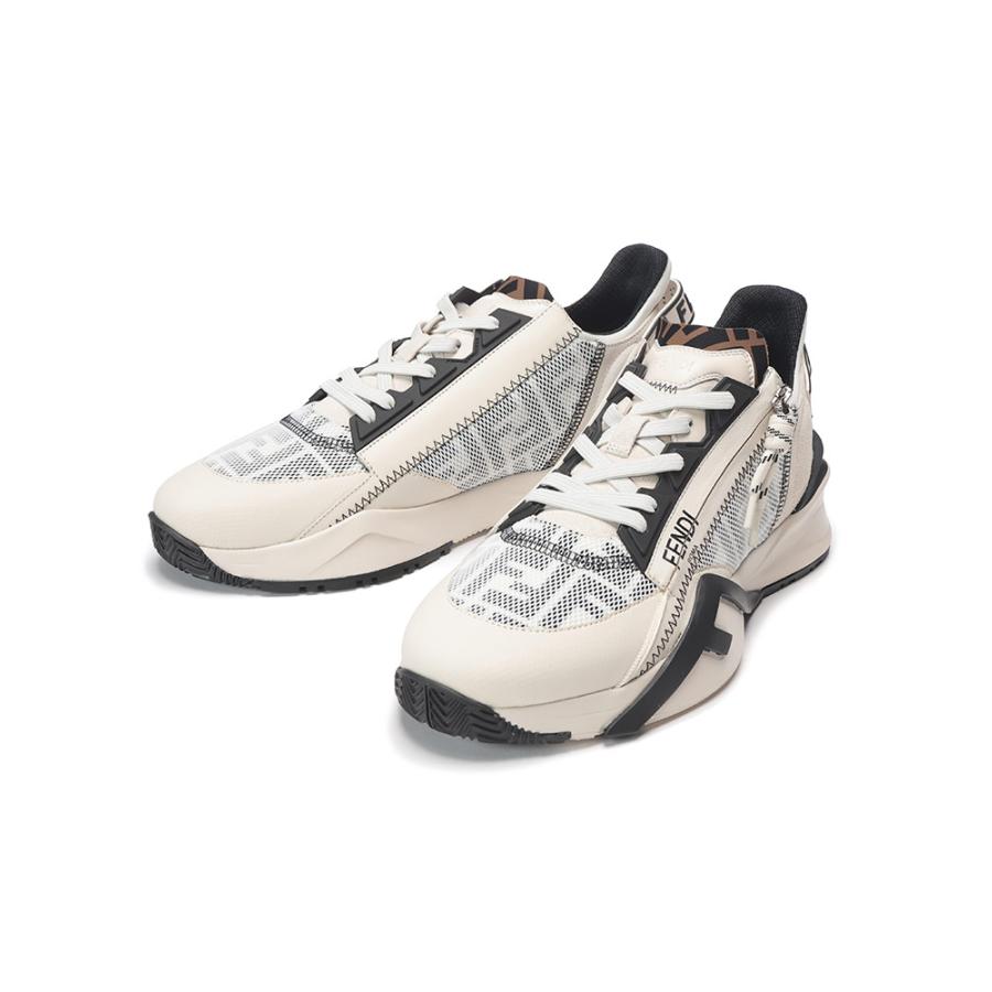 FENDI フェンディ スニーカー メンズ レザー ロートップ フロー