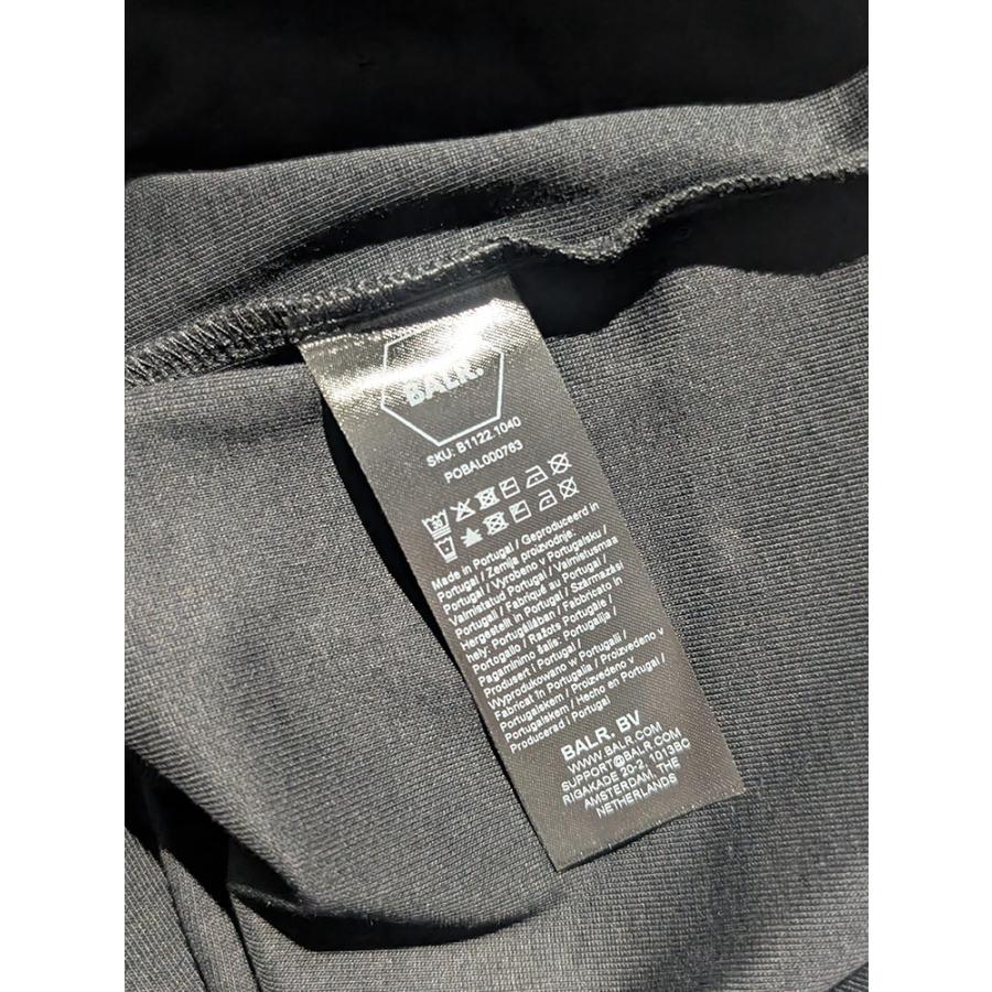BALR.（ボーラー） 半袖 ポロシャツ メンズ 胸ロゴ ハーフジップ HEX