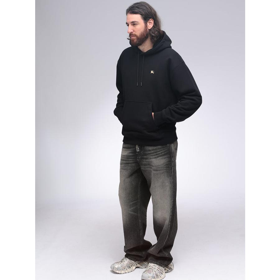 BURBERRY ブラック パーカー バーバリー BURBERRY パーカー フーディー プルオーバー ブラック