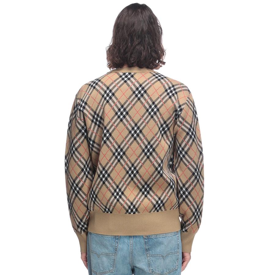 BURBERRY（バーバリー） ニット メンズ チェック ウールブレンド