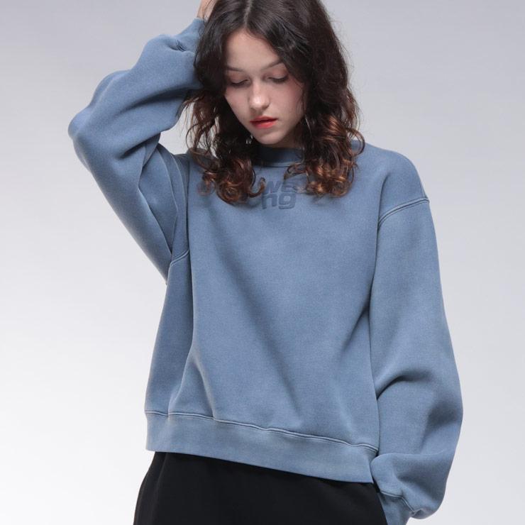 alexanderwang（アレキサンダー・ワン） 裏起毛 ワンポイント クルー