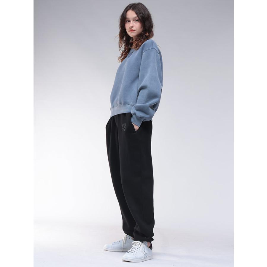 alexanderwang（アレキサンダー・ワン） 裏起毛 ワンポイント クルー