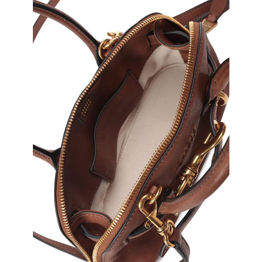 miu miu（ミュウミュウ） アバンチュール ミニ ナッパレザー バッグ