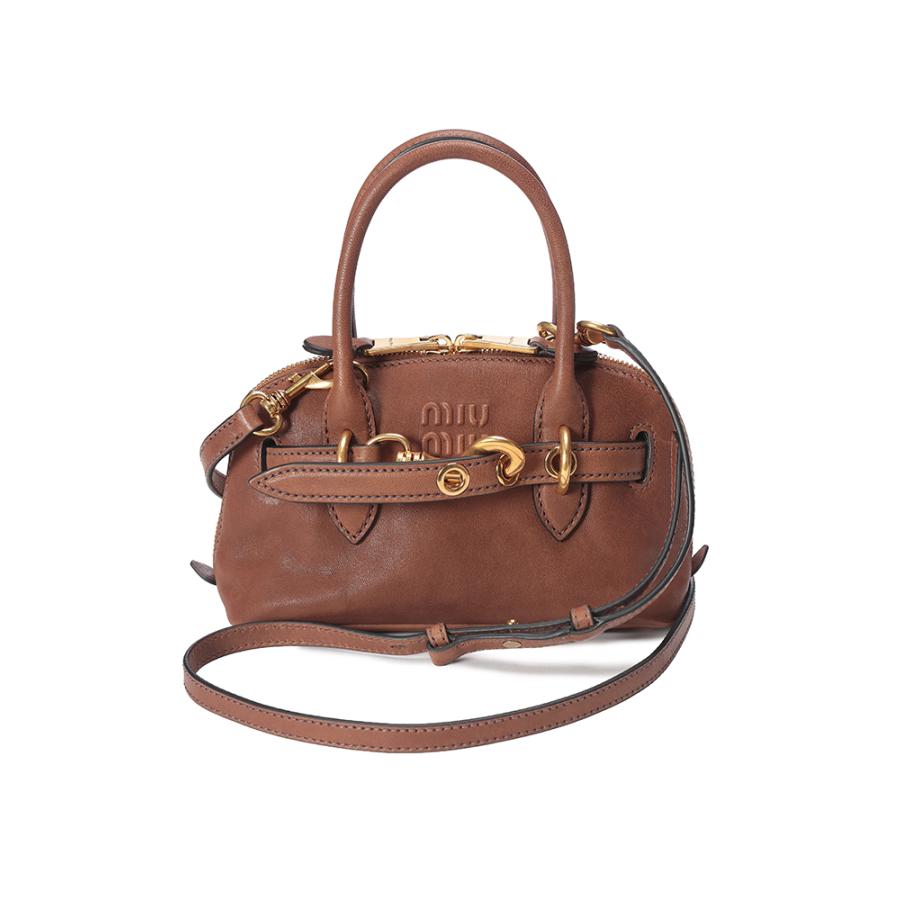 miu ミュウミュウ MIU アバンチュール ミニ ナッパレザー バッグ