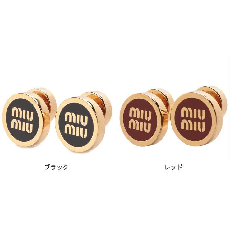 miu miu（ミュウミュウ） エナメルメタル ピアス MIY5JO9122F6T : ゼン