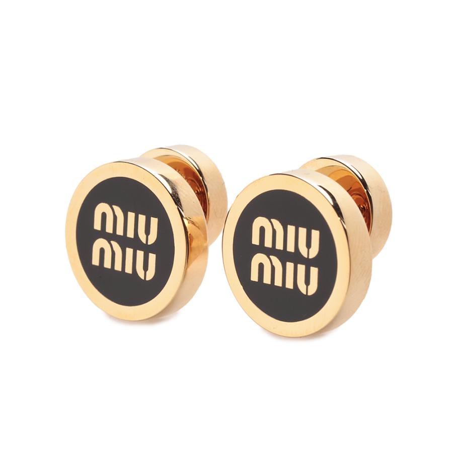 miu miu（ミュウミュウ） エナメルメタル ピアス MIY5JO9122F6T : ゼン