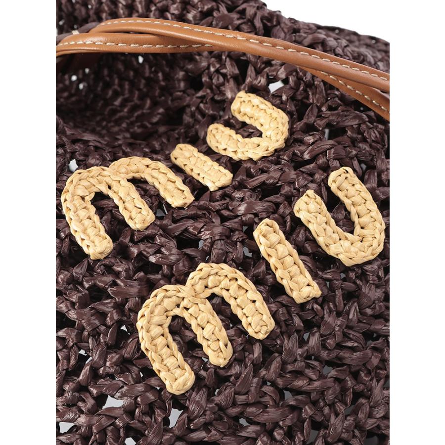 miu miu（ミュウミュウ） ウーブンファブリック ミニバッグ
