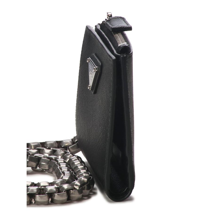 PRADA（プラダ） チェーン付 サフィアーノレザー 財布 PR2ML0492HJD