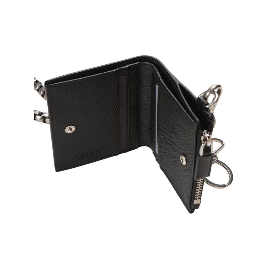 PRADA（プラダ） チェーン付 サフィアーノレザー 財布 PR2ML0492HJD