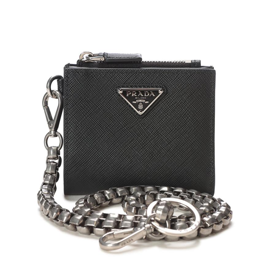 PRADA（プラダ） チェーン付 サフィアーノレザー 財布 PR2ML0492HJD