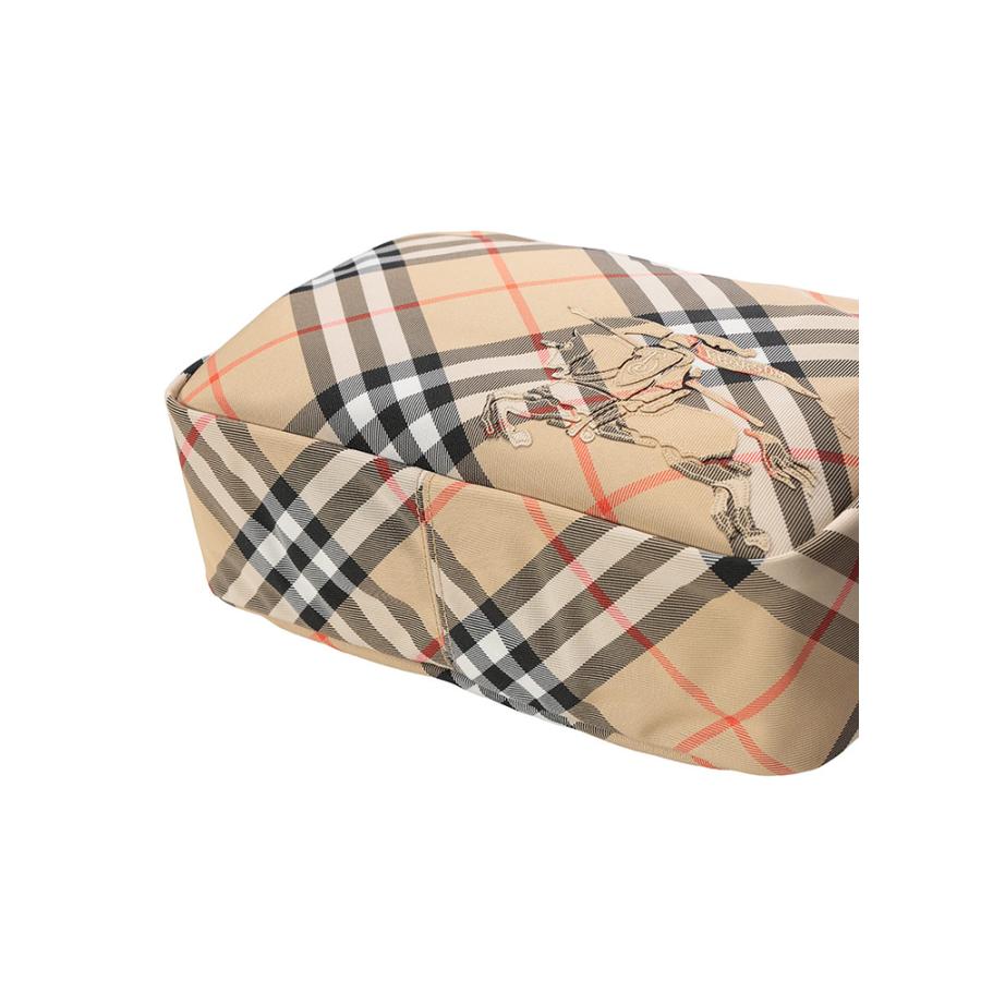 【美品】 バーバリー ショルダーバッグ ノバチェック ロゴプレート クロスボディ BURBERRY（バーバリー） ノバチェック ショルダーバッグ ベージュ