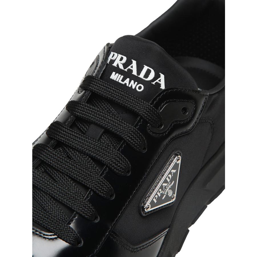 PRADA 黒 スニーカー PRADA（プラダ） メンズ PRADA PRAX 01 Re-Nylon×ブラッシュドレザー