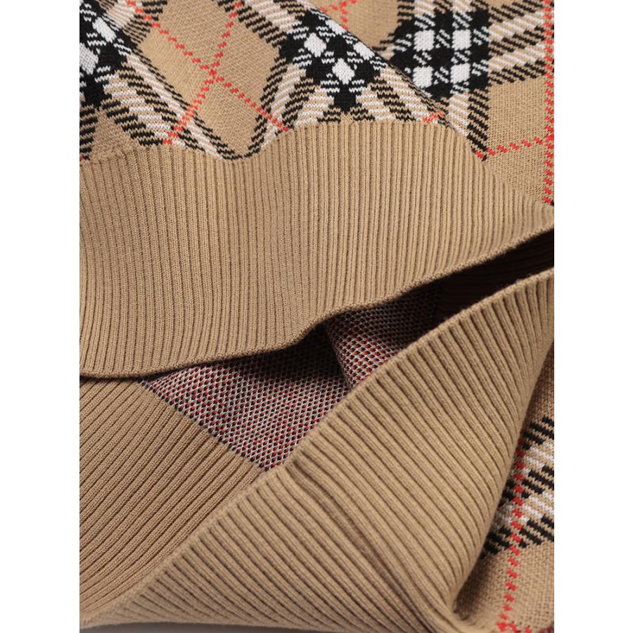 BURBERRY（バーバリー） エンブロイダード チェック クルーネック
