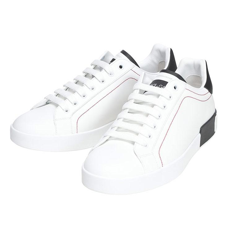 DOLCE&GABBANAドルチェ&ガッバーナ レーススニーカー 39 レザー Dolce & Gabbana】 ラグジュアリーブランドが放つ優美な高機能