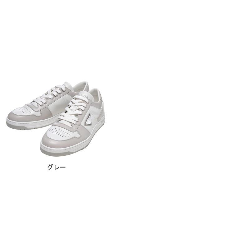 プラダ メンズ PRADA ダウンタウン レザー スニーカー PR2EE3643LKGの画像