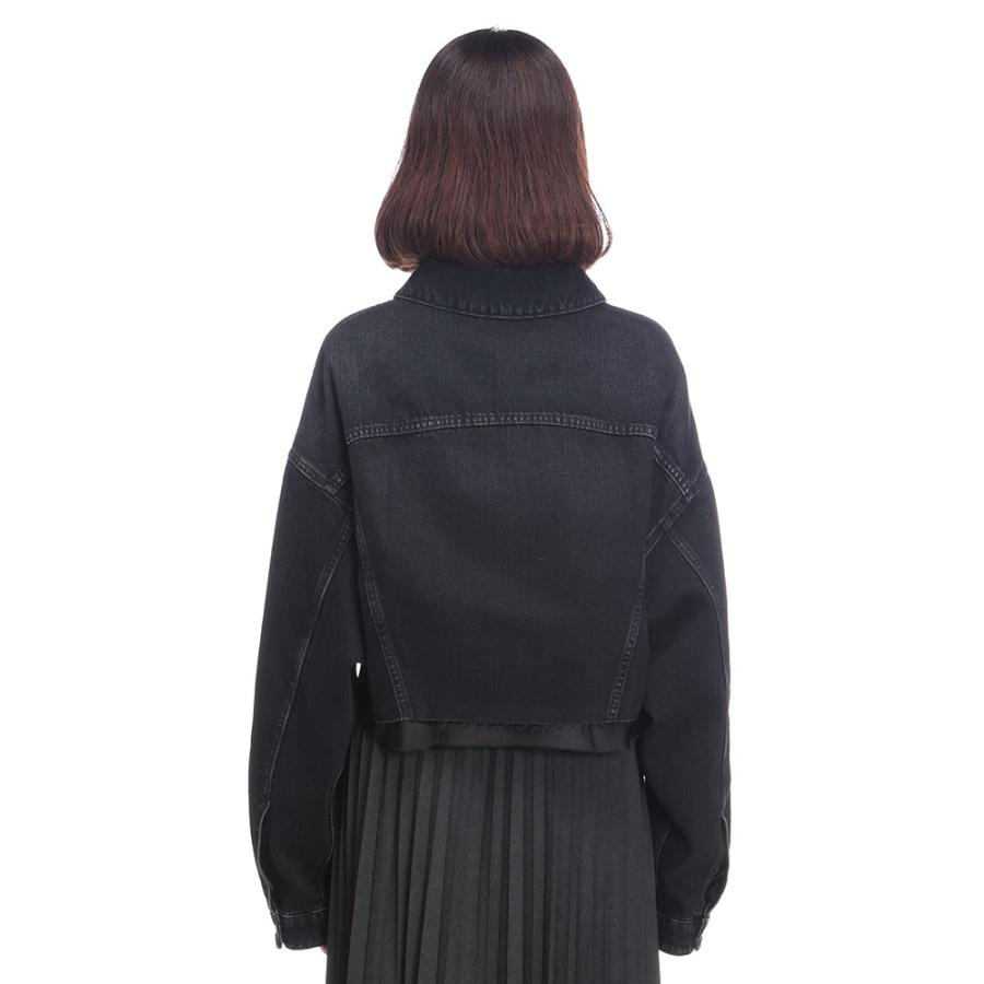 miu miu（ミュウミュウ） 胸ロゴ フルボタン デニムジャケット