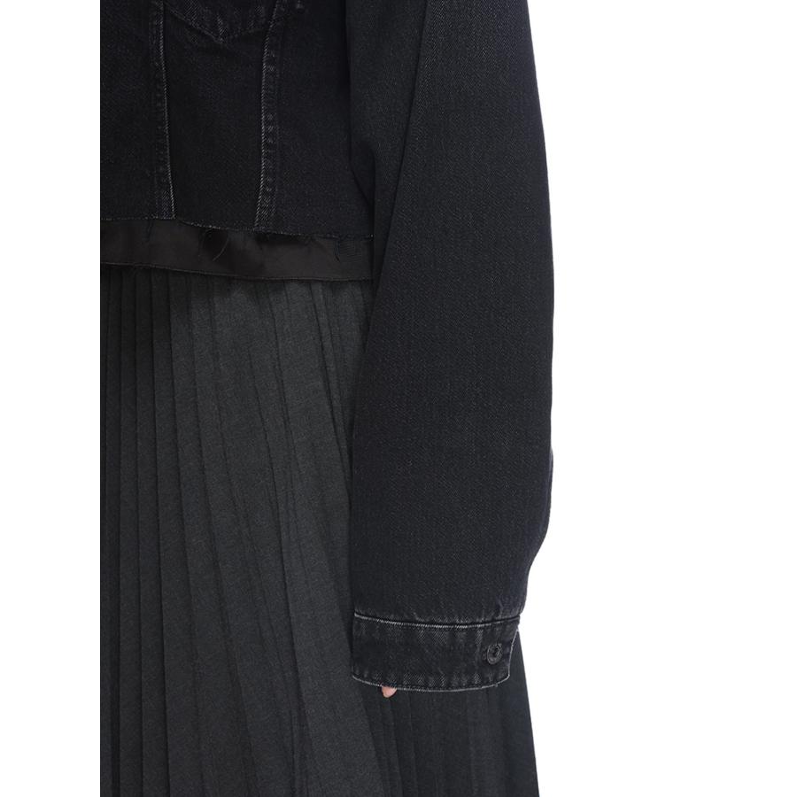 miu miu（ミュウミュウ） 胸ロゴ フルボタン デニムジャケット