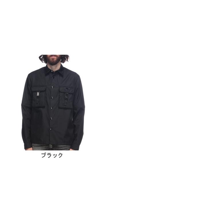 プラダスポーツ ナイロンシャツハーフボタンプルオーバー イタリア製 プラダスポーツ ナイロンシャツハーフボタンプルオーバー イタリア製