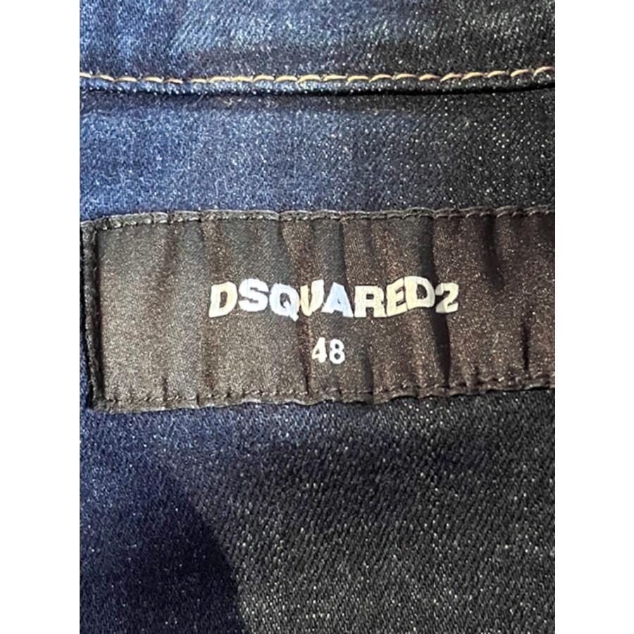 DSQUARED2（ディースクエアード） ペイント フルボタン デニム