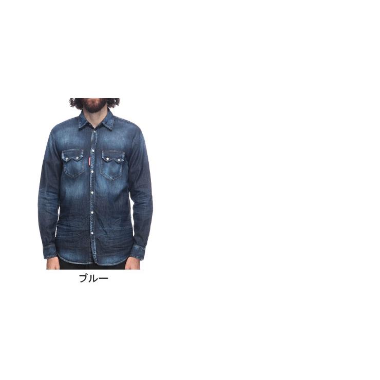 ディースクエアード/DSQUARED2 ジーンズシャツ　メンズ Amazon.co.jp: (ディースクエアード) Dsquared2 デニムシャツ メンズ