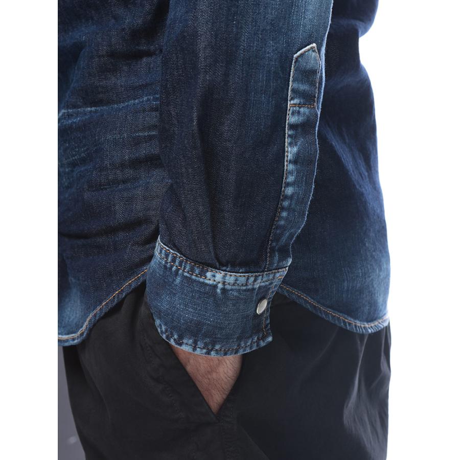 DSQUARED2（ディースクエアード） フルボタン 長袖 デニムシャツ RELAX