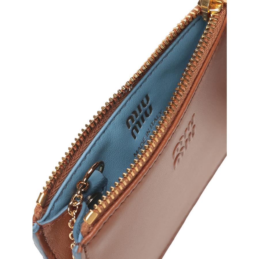 miu miu（ミュウミュウ） カードケース 財布 レディース タッセル