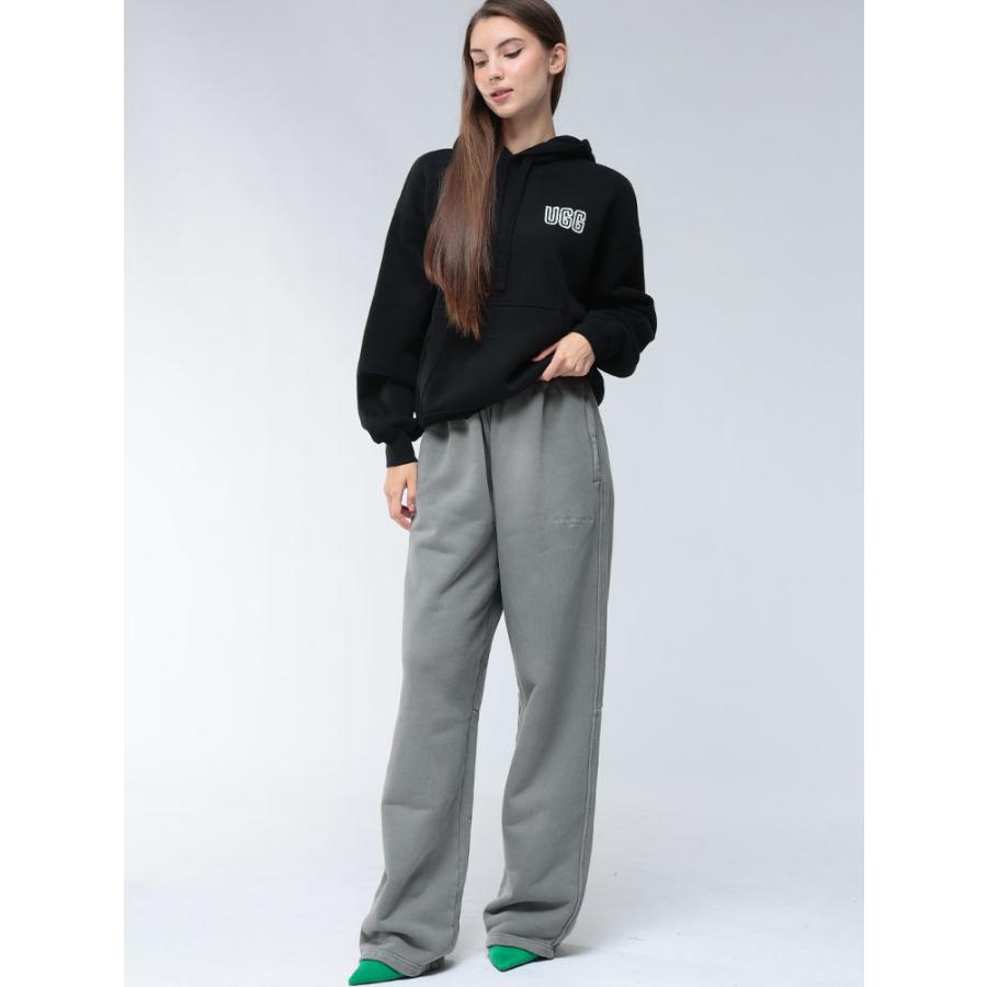 新品 T by ALEXANDER WANG スウェット アレキサンダーワン ALEXANDER WANG(アレキサンダーワン) ロゴスウェット ブラック サイズ