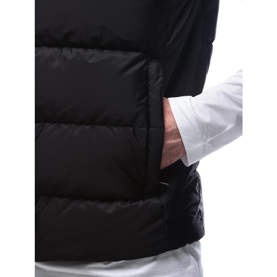 PRADA（プラダ） ダウンベスト アウター ロゴ スタンド フルジップ
