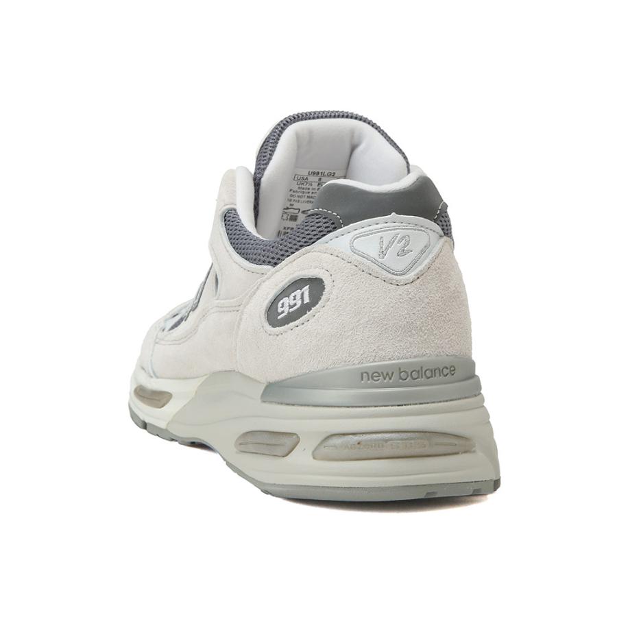 ニューバランス スニーカー シューズ 靴 New Balance メンズ スエード レザー メッシュ ローカットスニーカー Made in UK 991v2 NEWU991Aの画像