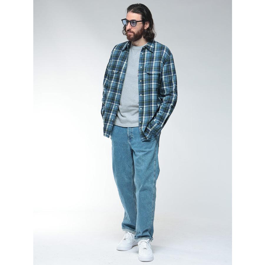 DSQUARED2 メンズ 異素材ネルシャツ 48 DSQUARED2（ディースクエアード