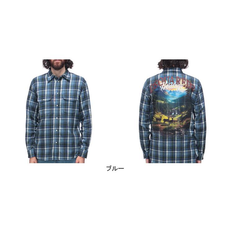 DSQUARED2（ディースクエアード） シャツ 長袖 メンズ フランネル