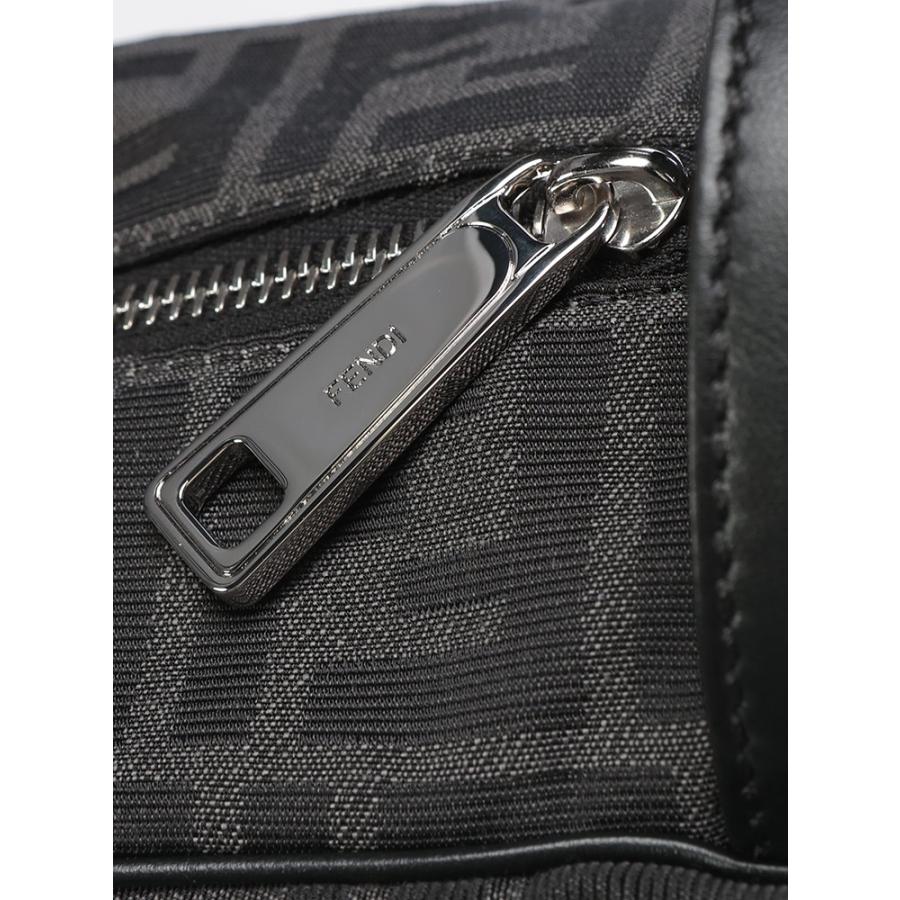 フェンディ バッグ 鞄 FENDI メンズ FFジャカード 総ロゴ ファブリック ポーチ クラッチバッグ セカンドバッグ FD7N0141ALWKの画像