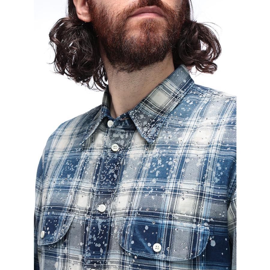 DSQUARED2（ディースクエアード） シャツ 長袖 トップス メンズ ライン