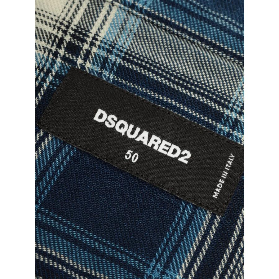 DSQUARED2（ディースクエアード） シャツ 長袖 トップス メンズ ライン